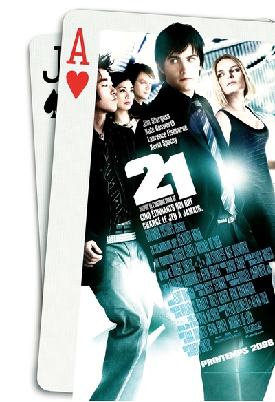 Affiche en français du film 21
