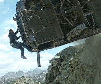 Une scène du film Furious 7