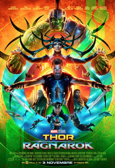 Affiche du film Thor : Ragnarok