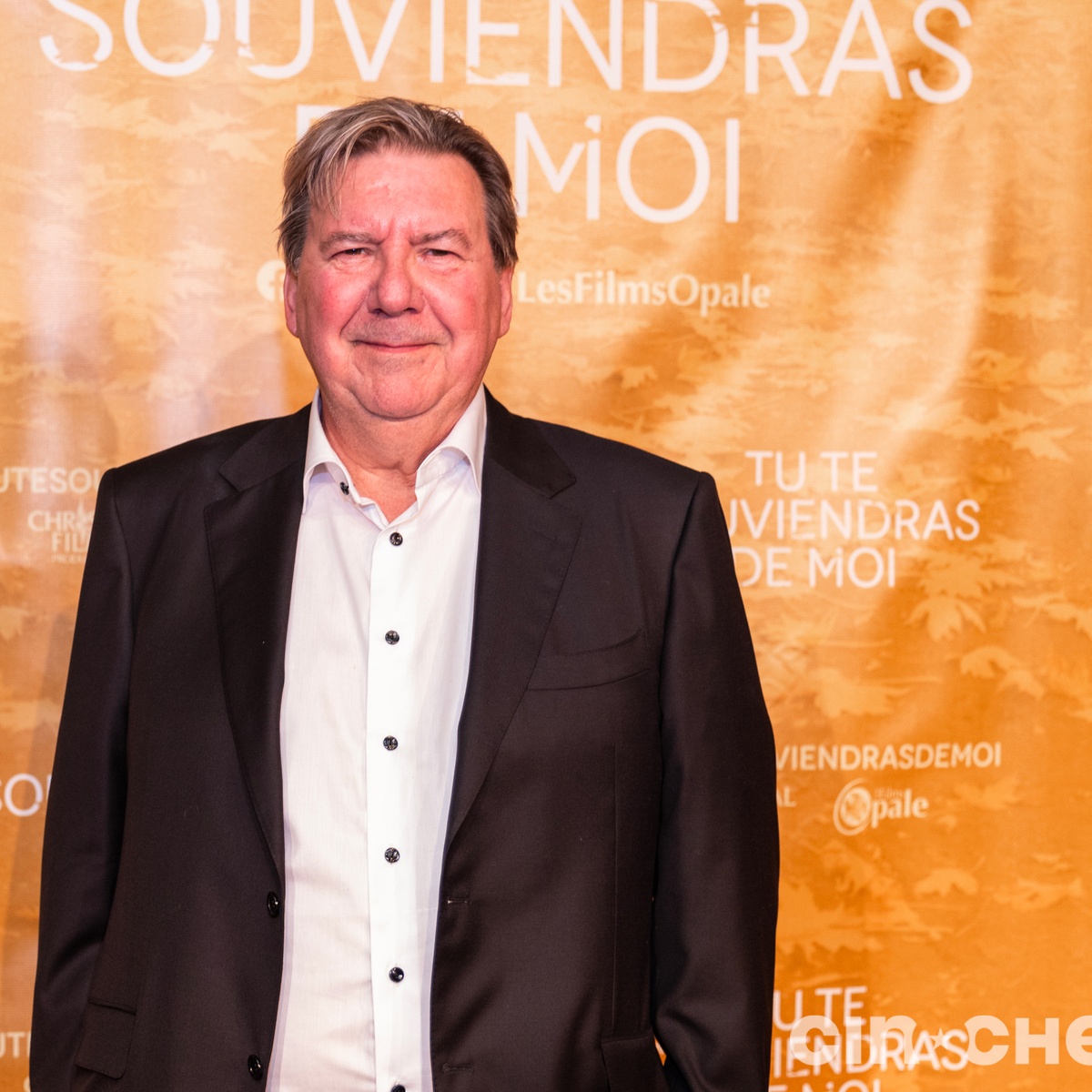 Sur le tapis rouge du film Tu te souviendras de moi