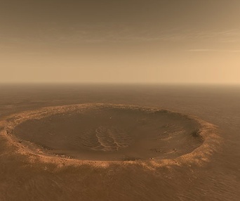 Scène du film À la conquête de Mars