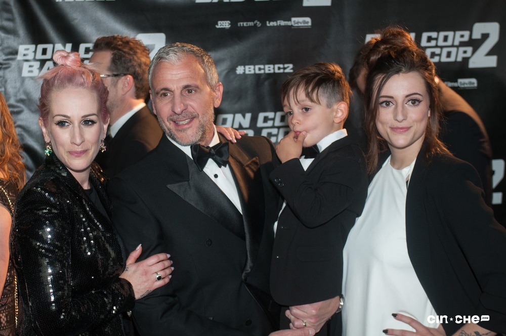 Sur le tapis rouge du film Bon Cop Bad Cop 2