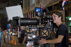 Sur le plateau du film Safe House
