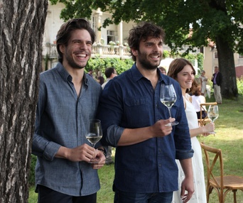 Une scène du film Retour en Bourgogne