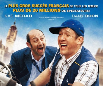 Affiche du film Bienvenue chez les Ch'tis