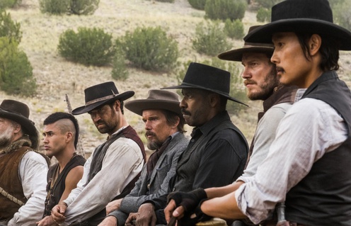 Une scène du film The Magnificent Seven