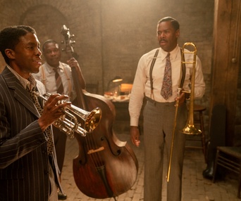 Une scène du film Ma Rainey's Black Bottom