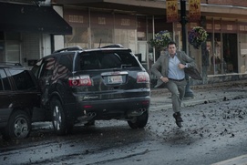 Une scène du film Into the Storm Une scène du film Into the Storm