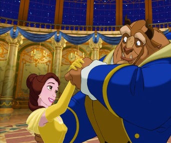 Une scène du film Beauty and the Beast