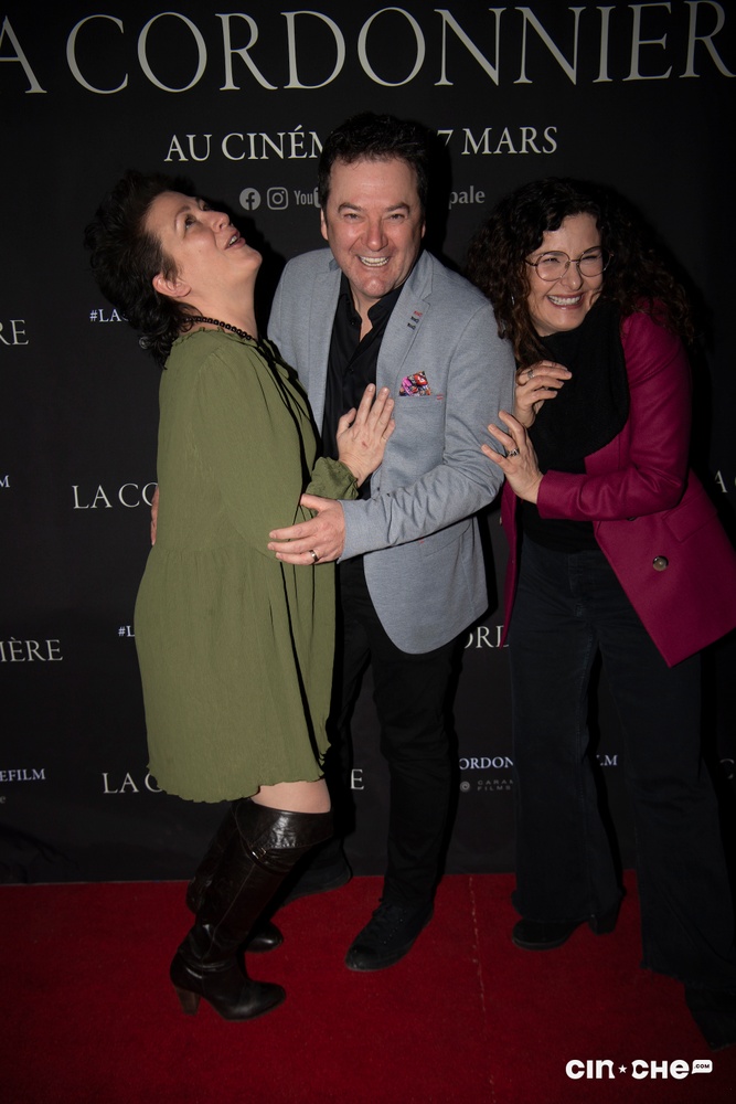 Tapis rouge du film La cordonnière