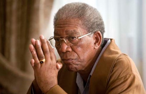 Morgan Freeman dans le film  Invictus