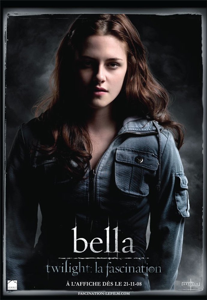 Galerie - Deux affiches des personnages du film Twilight : La fascination