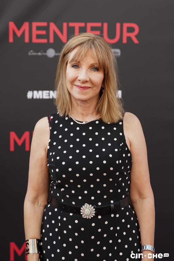 Sur le tapis rouge du film Menteur