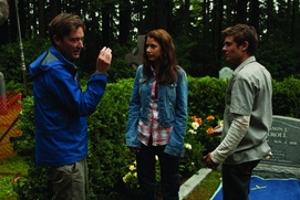 Sur le plateau du film Charlie St. Cloud Sur le plateau du film Charlie St. Cloud