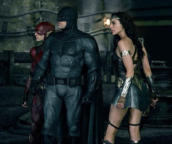 Une scène du film Justice League