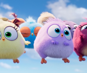 Une scène du film The Angry Birds Movie 2