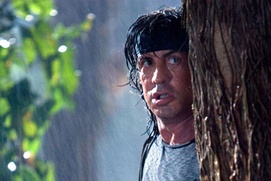 Scène du film Rambo
