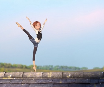 Une scène du film Ballerina