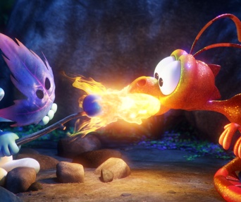 Une scène du film Smurfs: The Lost Village