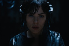Une scène du film Ghost in the Shell