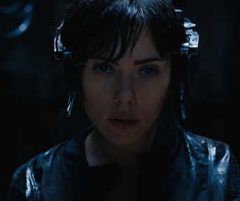 Une scène du film Ghost in the Shell