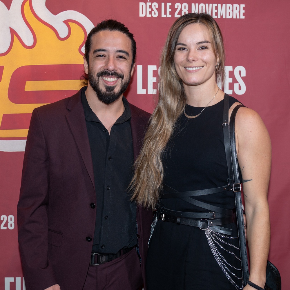 Tapis rouge de la première du film Les Furies