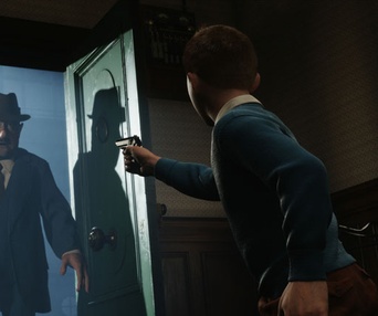 Une scène du film The Adventures of Tintin: The Secret of the Unicorn