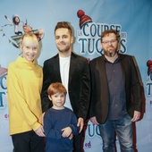 Sur le plateau du film <em>La course des tuques</em>