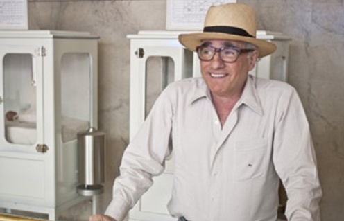 Martin Scorsese sur le plateau de Boardwalk Empire