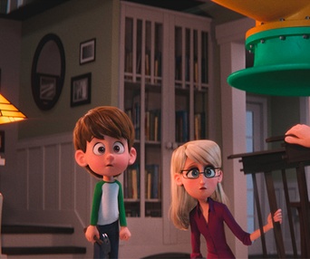 Une scène du film Storks