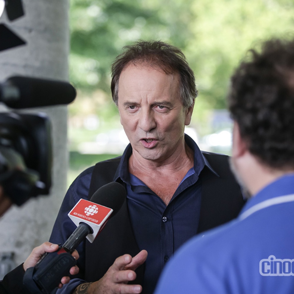 Sur le plateau du film De père en flic 2