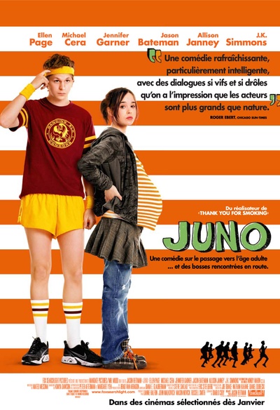 Affiche en français du film Juno