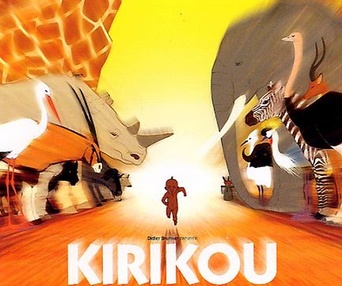 Affiche du film Kirikou et les bêtes sauvages