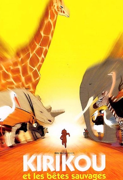 Affiche du film Kirikou et les bêtes sauvages