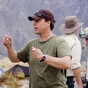 Gavin Hood (droite) et Hugh Jackman sur le plateau de X-Men Origins: Wolverine