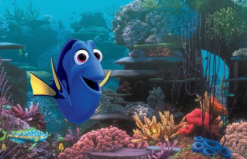 Une scène du film Trouver Doris