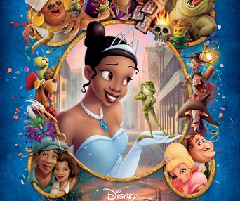 Affiche du film The Princess and the Frog