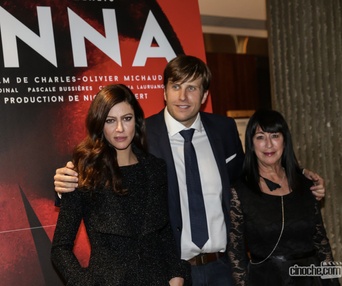 Sur le tapis rouge du film Anna