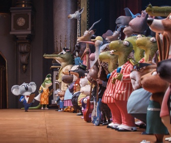 Une scène du film Sing