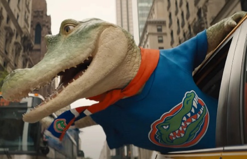 Une scène du film Lyle, Lyle Crocodile