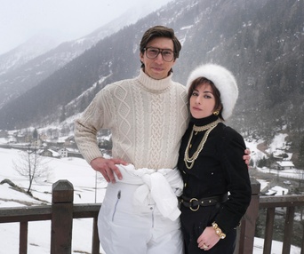 Une scène du film House of Gucci