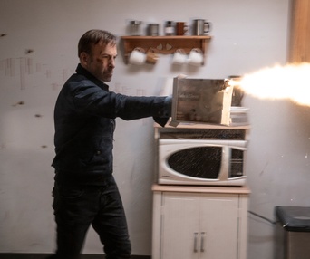 Une scène du film Nobody