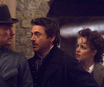 Scène du film Sherlock Holmes