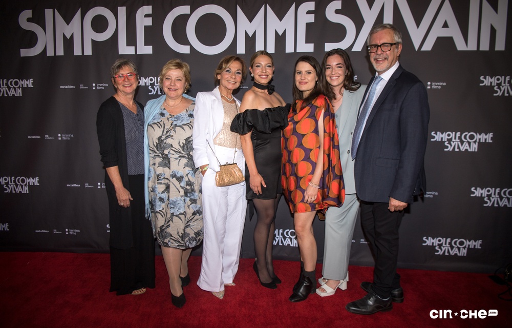 Tapis rouge du film Simple comme Sylvain