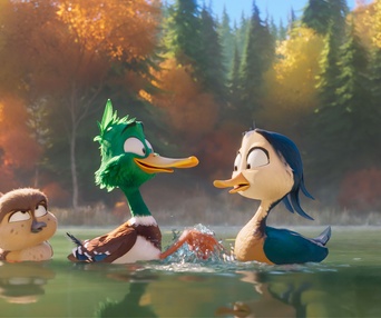 Une scène du film Migration