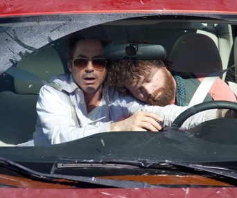 Une scène du film Due Date