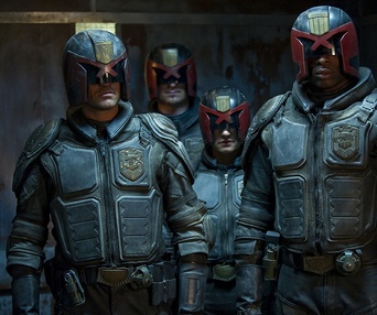 Une scène du film Dredd