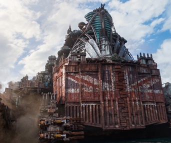 Une scène du film Mortal Engines