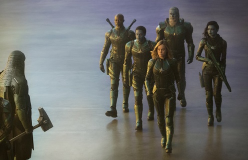 Une scène du film Captain Marvel