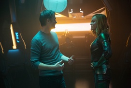 Une scène du film Captain Marvel